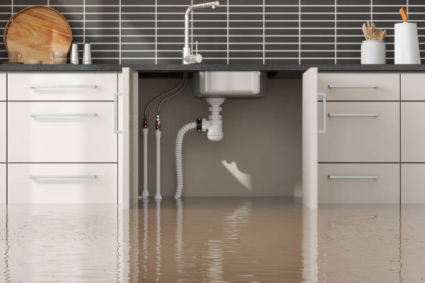Water damage restoration process in Addison, TX